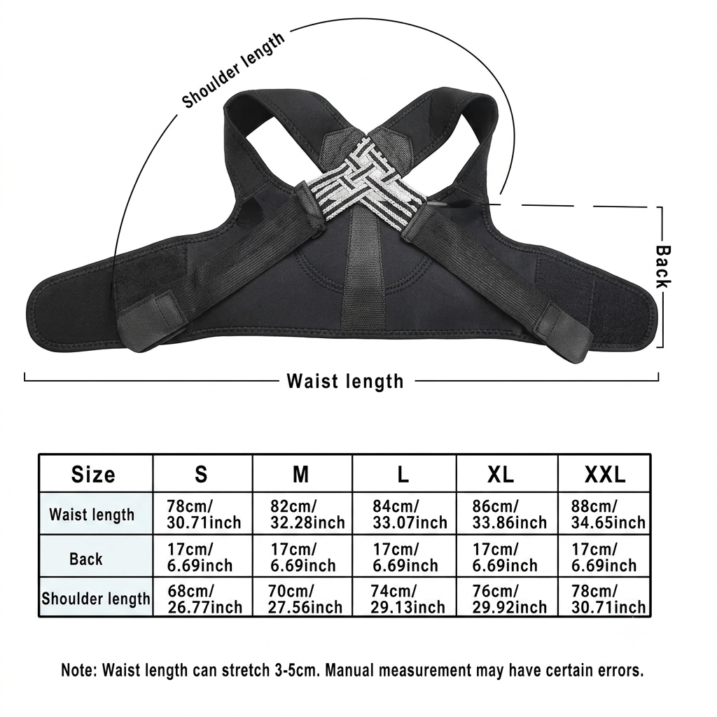Corrector de postura- Faja Lumbar