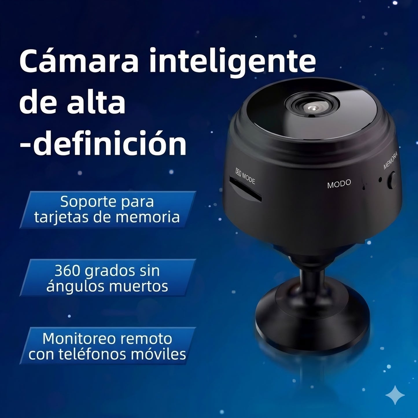 MINI CÁMARA ESPIA DE ALTA DEFINICIÓN
